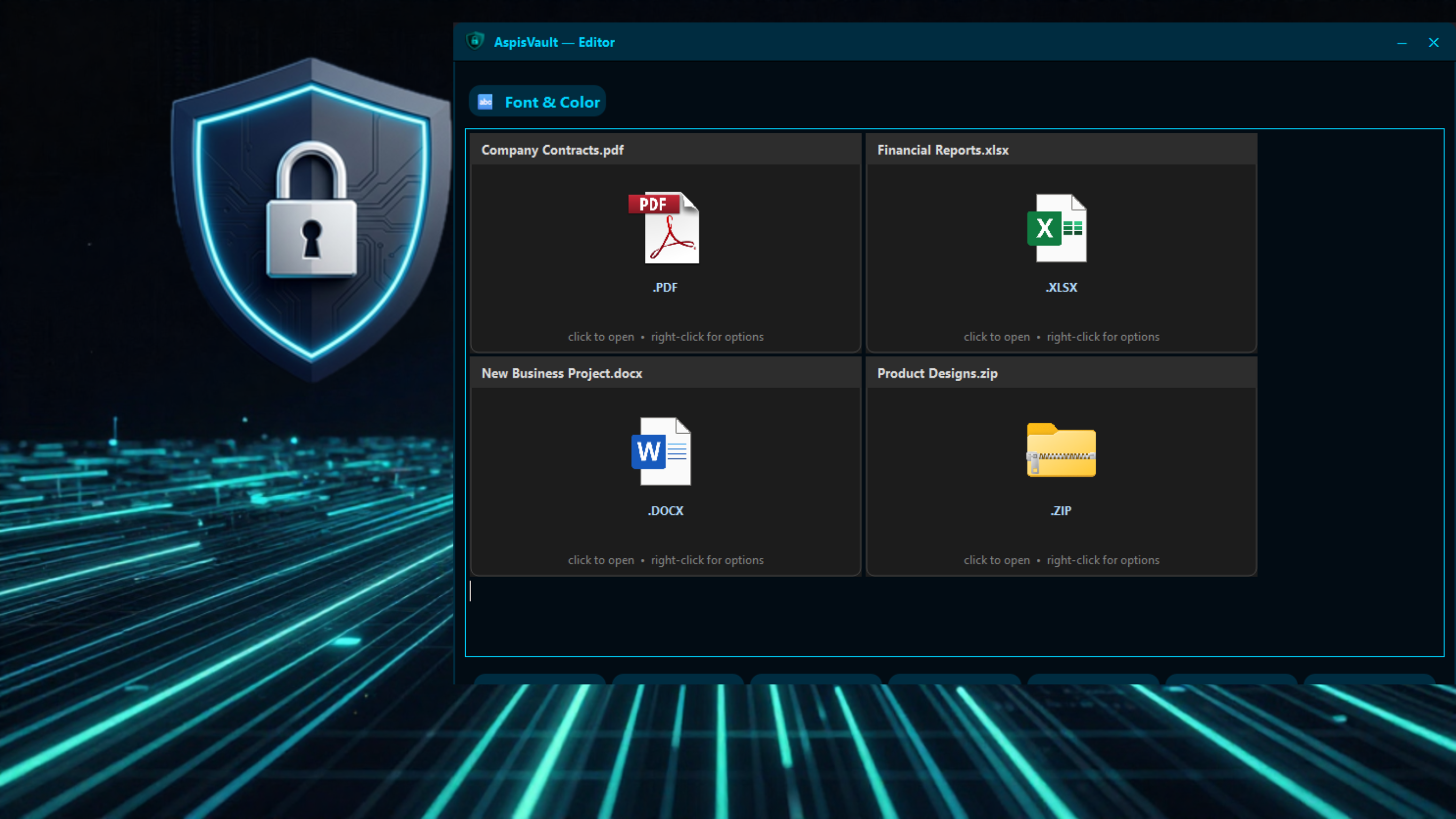 AspisVault 100% Offline and Zero-Knowledge Privacy Architecture