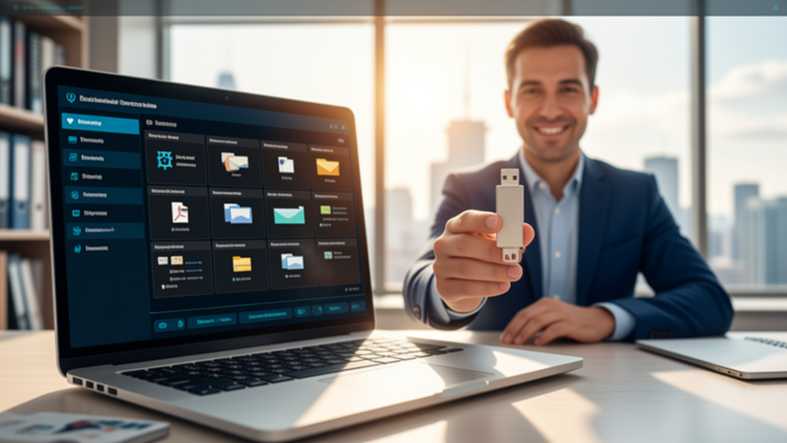 AspisVault Portable Cyber Security Toolkit Running from USB Drive